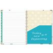 2025 Board Clip A4 English Notebook Coil Diary Planner - Pink - 8