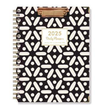 2025 Board Clip A4 English Notebook Coil Diary Planner - 1