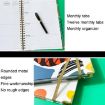 2025 Board Clip A4 English Notebook Coil Diary Planner - 6