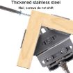 RUITOOL Woodworking Right Angle Fixing Clip - 6
