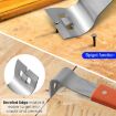 RUITOOL Stainless Steel Pry Bar Multi-Purpose Scraper Woodworking - 3