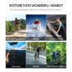 SC002 4K/60FPS Diving Camera, Black+64G - Waterproof WiFi HD - 8