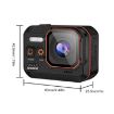 SC002 4K/60FPS Waterproof WiFi Camera, Black+128G - 3