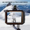 SC002 4K/60FPS Waterproof WiFi Camera, Black+128G - 5
