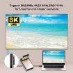 JUNSUNMAY 8K 60Hz Displayport Adapter Converter - Up Angle - 3