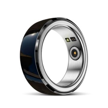 R8 SIZE 20 Smart Ring - Heart Rate/Blood Oxygen/Sleep - Black - 1
