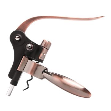 Zinc Alloy Wine Opener Corkscrew - Bronze Color - 1