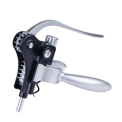 Zinc Alloy Wine Opener Corkscrew - Silver - 1