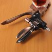 Zinc Alloy Wine Opener Corkscrew - Silver - 5