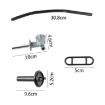 Yamaha Grizzly 350 660 Bruin 350 YFM350 660 Fuel Tank Switch Valve - 5