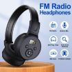 F4 Digital Display FM Radio Headphone - Battery Version - 5