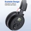 F4 Digital Display FM Radio Headphone - Charging Version - 7