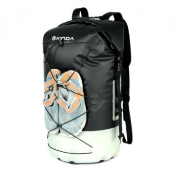 XINDA XD-BAG19 Waterproof Outdoor Backpack Diving Bag - Black 36L - 1