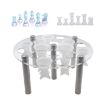 Transparent Round Chess Mold Stand - No Silicone Mold - 1