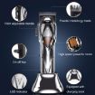 Rechargeable Magnetic Suspension Electric Hair Clipper (Red) - 3