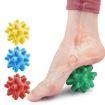 Hedgehog Massage Ball Plantar Relaxation Roller Ball Yellow - 2