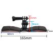 TUYU Motorcycle Helmet Chin Camera Mount Bracket - With 4 Stickers - 3