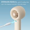 JisuLife FA42 Handheld Portable Turbo Fan - Mint Green - 2