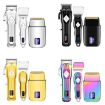 Men Home Hair Salon Hair Clipper Set - 3pcs, High-power, Black - 2