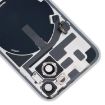 iPhone 14 Glass Battery Back Cover with Flash Bracket - Purple - 5