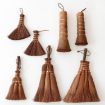 Palm Fiber Tea Ceremony Brush 14cm Right Angle - 3