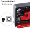 RUITOOL 8pcs Adjustable Drill Rounders Woodworking Tools - Red/Black - 5