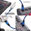 4 Color/Set XLR 3pin Male to Female Audio Cable, 1.8m Length - 7
