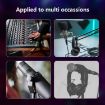 4 Color/Set XLR 3pin Male to Female Audio Cable, 1m Length - 5