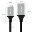 USB 3.0 A Female to Micro B Adapter Cable - 0.2m Length - 2