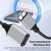 USB 3.0 A Female to Micro B Adapter Cable - 0.2m Length - 8