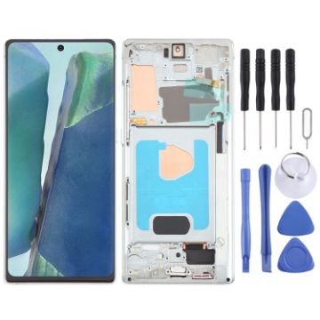 Samsung Galaxy Note20 SM-N980 OLED LCD Screen Digitizer Assembly Green - 1