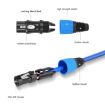 6 Color/Set XLR 3pin Male to Female Audio Cable, 1m Length - 4