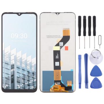 Tecno Pop 6 Pro BE8 OEM LCD Screen with Digitizer Assembly - 1