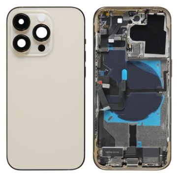 iPhone 14 Pro Battery Back Cover Assembly - CE EU Version (Gold) - 1