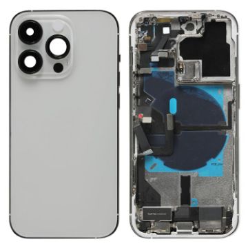 iPhone 14 Pro Battery Back Cover Assembly - China Version (Silver) - 1