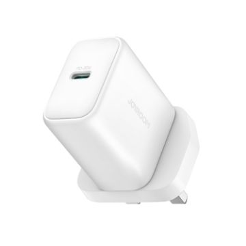 JOYROOM JR-TCF24 30W USB-C Fast Charger - UK Plug (White) - 1