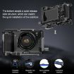PULUZ Metal Camera Cage for Sony ILCE-A7CM2 - Black - 5