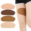 Invisible Thigh Stickers 10pcs Earthy Yellow - Sweat & Friction-Proof - 2