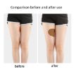 Invisible Thigh Stickers 10pcs Earthy Yellow - Sweat & Friction-Proof - 7