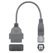 Yamaha Jet Ski 3-Pin OBD Female Diagnostic Cable Adapter - 30cm - 3