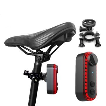 Waterproof Bike Warning Tail Light 1080P WiFi Camera Recorder - 1
