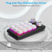 Customized RGB Wired Office Keyboard with 12 Shortcut Keys & Volume Control - 4