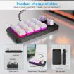 Customized RGB Wired Office Keyboard with 12 Shortcut Keys & Volume Control - 6