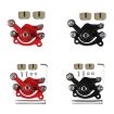 Motorcycle Disc Brake Caliper Pads for ATV Harley 49CC Trotting Red Left Kit - 2