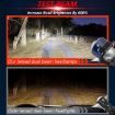 T05 Pair 3 inch Car Bifocal LED Headlight, Left-hand Drive (Blue) - 8