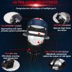 3 inch Car Bifocal LED Lens Headlight - Left-hand Drive - Blue - 6