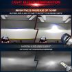 3 inch Car Bifocal LED Lens Headlight - Left-hand Drive - Blue - 8