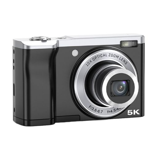 DC305X 5K/30FPS 2.8-Inch HD Shooting 5X Optical Zoom Anti-Shake Digital Camera - 1