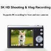 DC305X 5K/30FPS 2.8-Inch HD Shooting 5X Optical Zoom Anti-Shake Digital Camera - 3