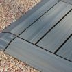 Outdoor Balcony Plastic Wood Waterproof Floor, Co-extruded Pewter - 5